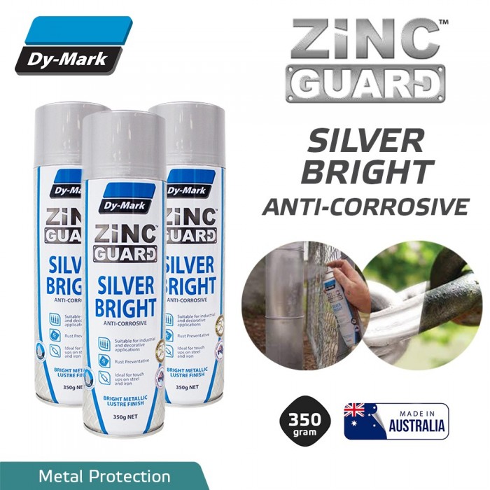 Dy-Mark ZINC GUARD™ Silver Bright Galvanising Coating - Gambar 2